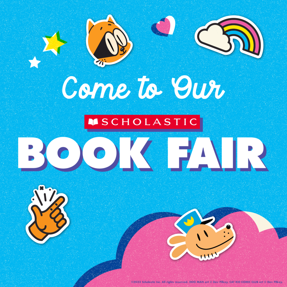 It's book fair time and we need your help!  Volunteer to help our pandas shop!