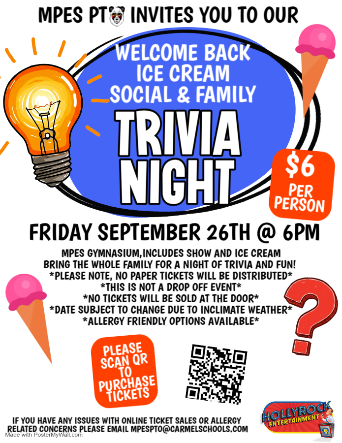 Orange Illustrative Trivia Night Flyer (us Letter) - Made with PosterMyWall